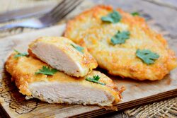 Snitel de porc pane